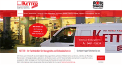 Desktop Screenshot of flensburger-kuechenetage.de